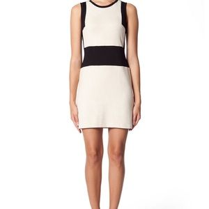 NWT Sanctuary Black/Cream Colorblock Dress